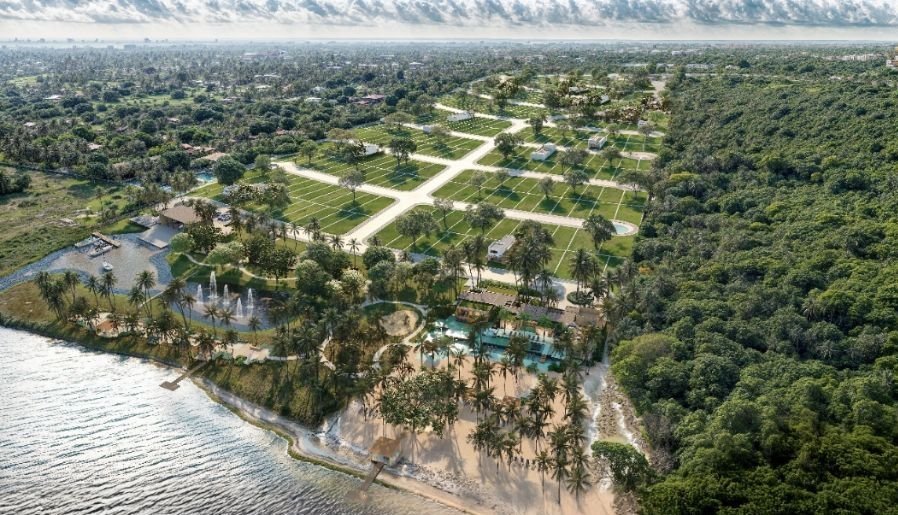 Vista do empreendimento